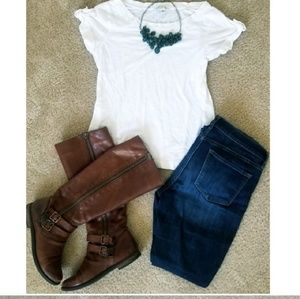 3 Shirts!! BR crown&ivy Merona Bundle XS